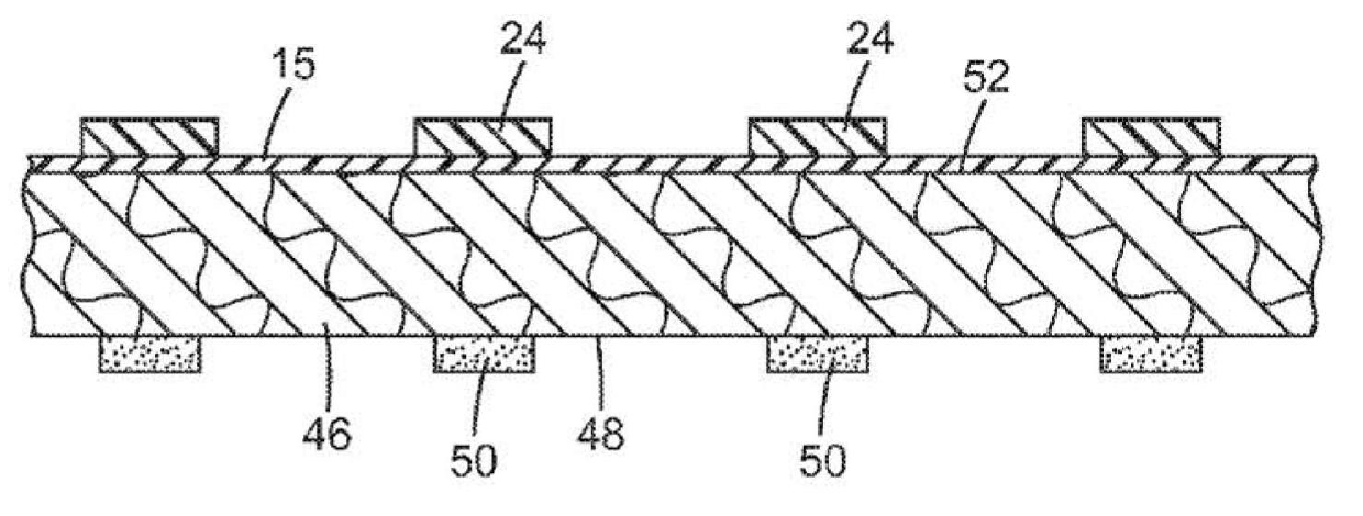 Method and apparatus for producing a non-uniform coating on a substrate