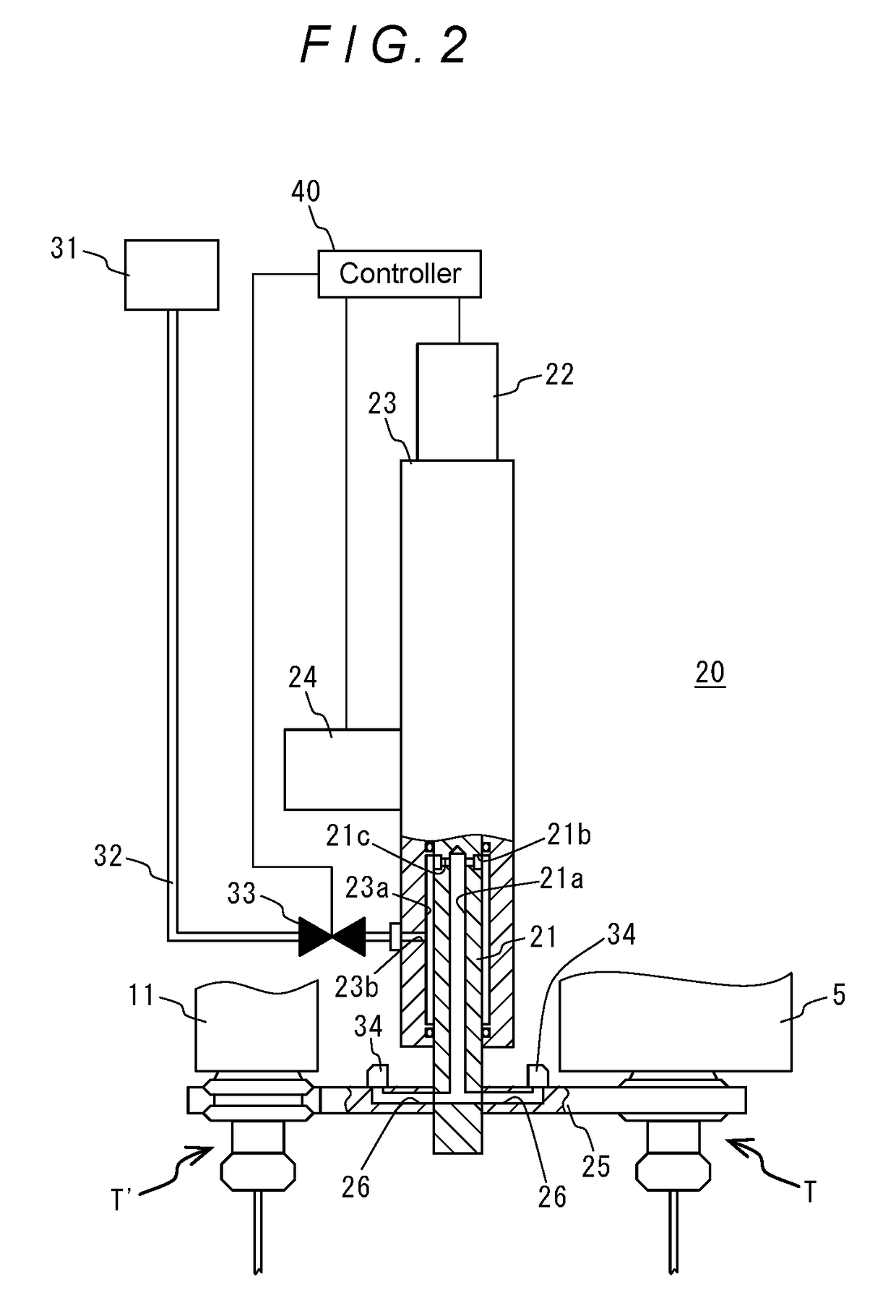 Tool changing method and tool changer