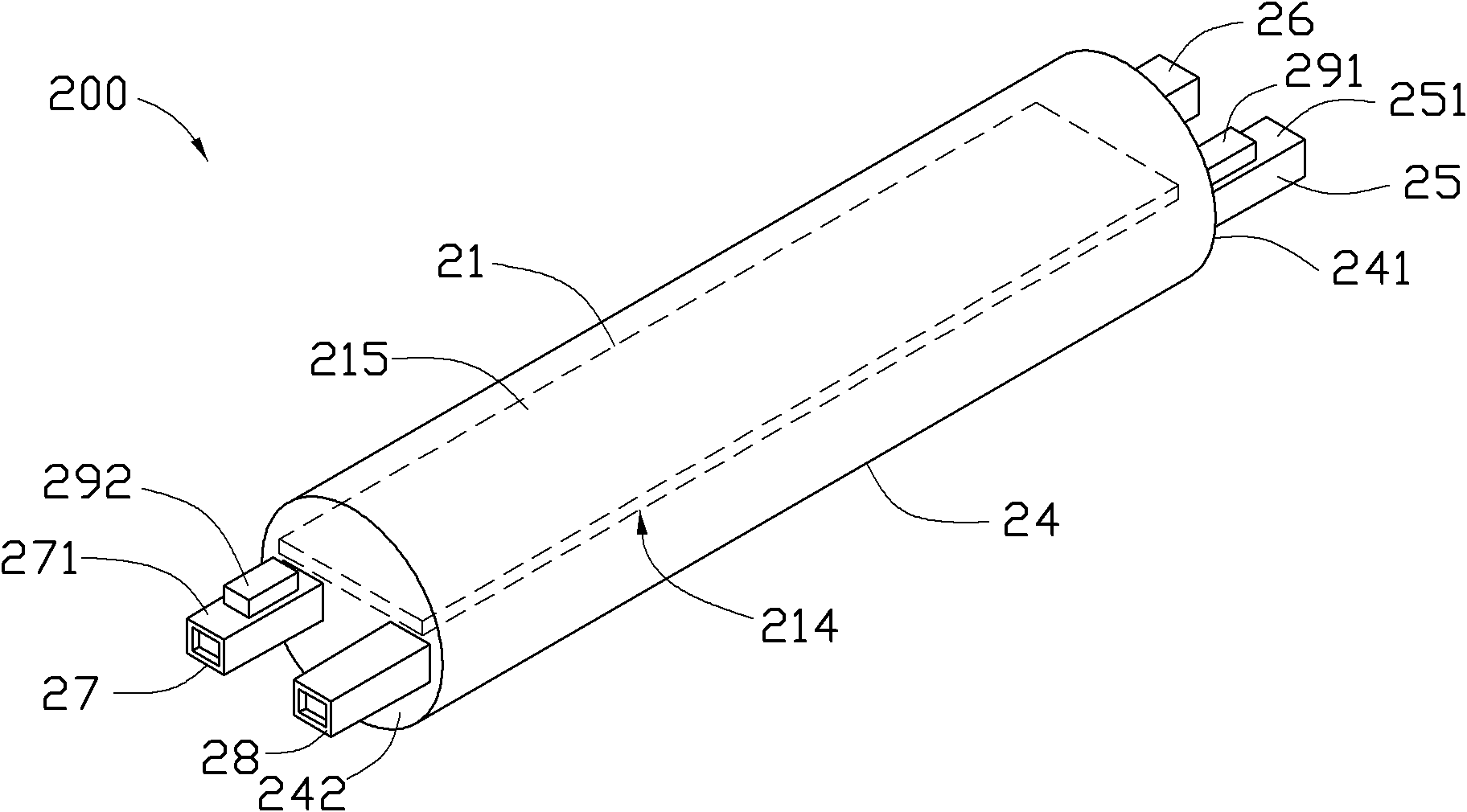 Light-emitting diode (LED) lamp