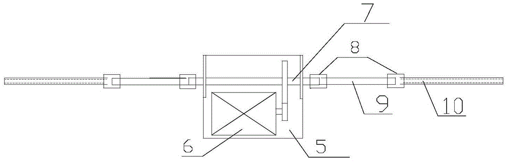 Automatic device and crossing method for anti-vibration hammer across high-voltage transmission line lightning protection line