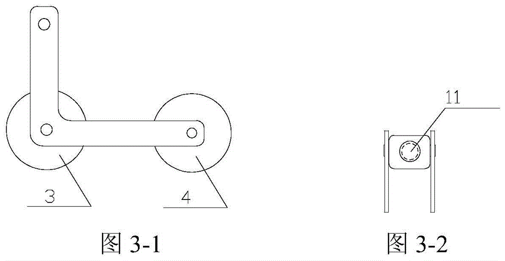 Automatic device and crossing method for anti-vibration hammer across high-voltage transmission line lightning protection line