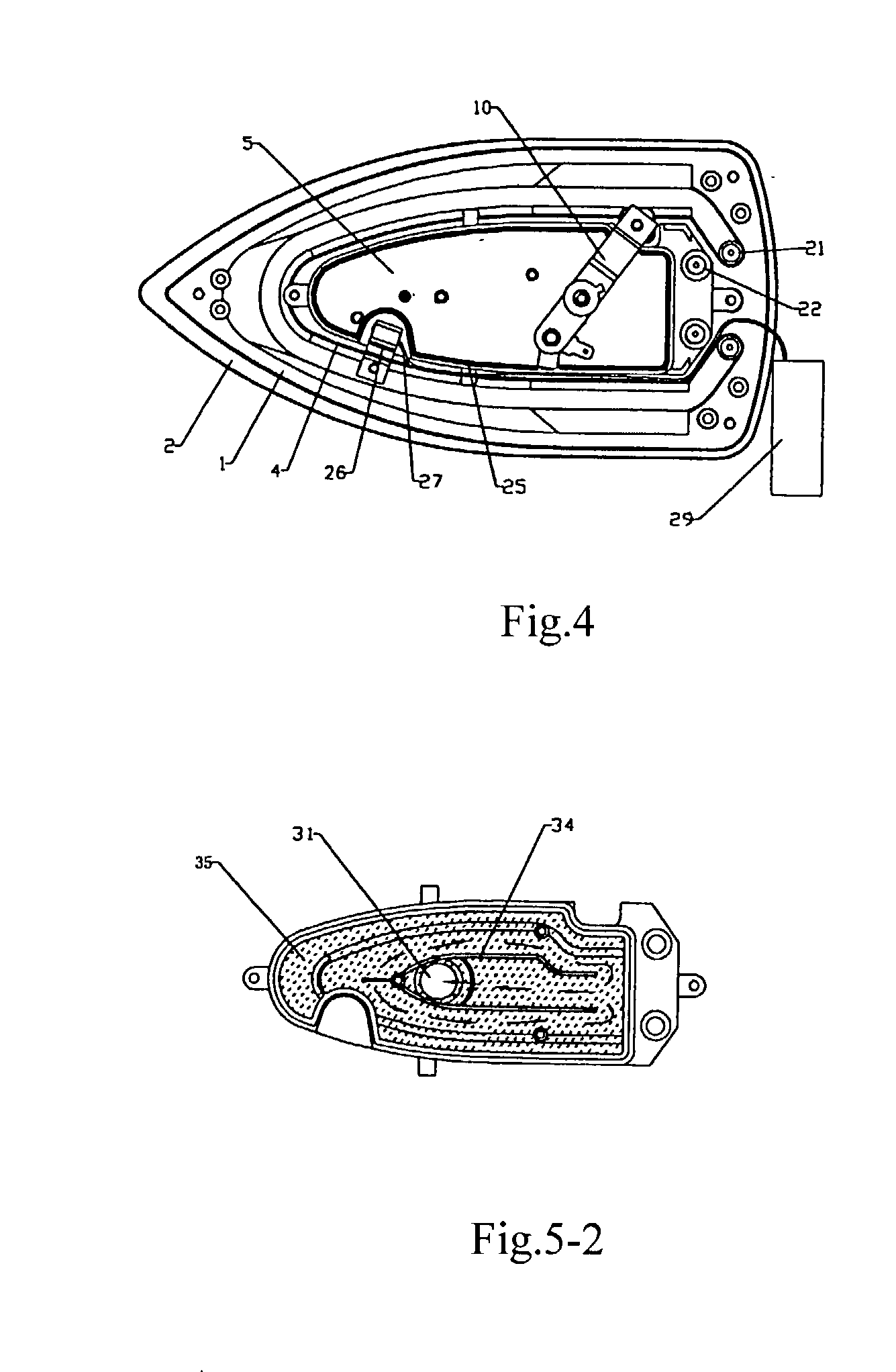 Kind of low-temperature steam electric iron