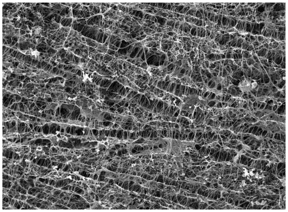 High-sensitivity and wide-range composite conductive nanofiber aerogel sensor and preparation method thereof