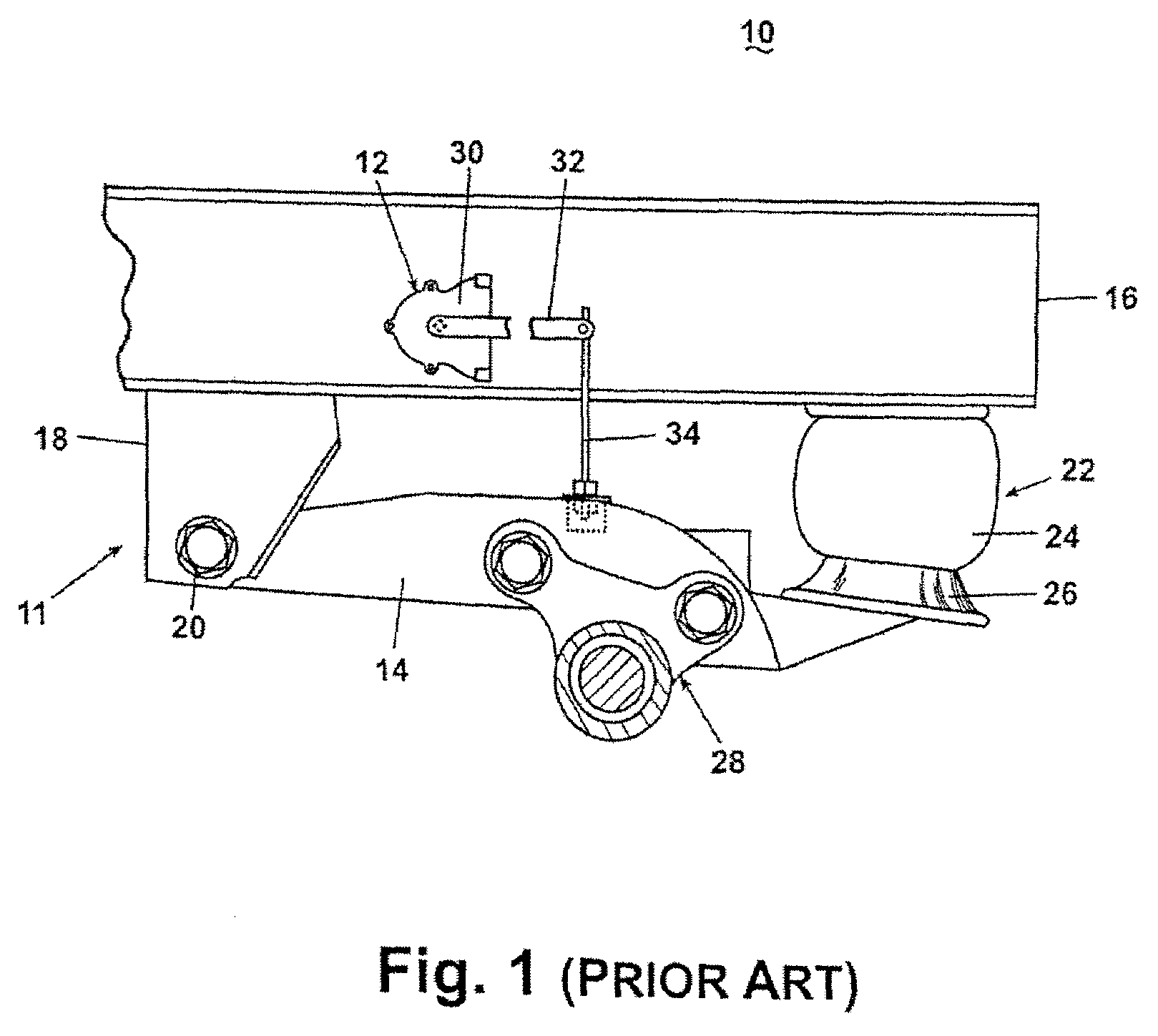 Electronic height control system for a vehicle with multiple input signals