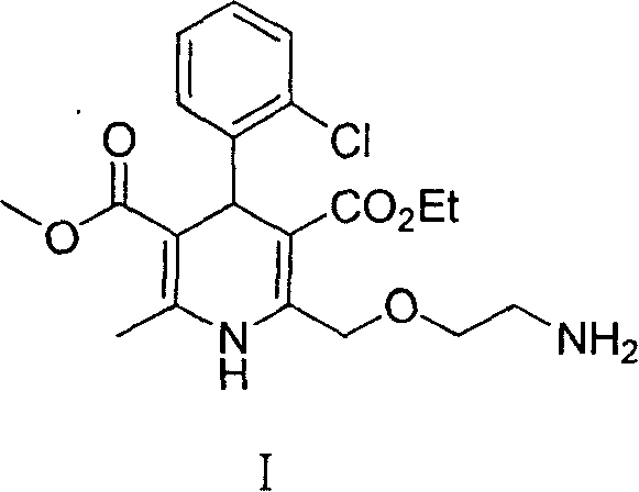 Process for preparing amlodipine benzenesulphonate