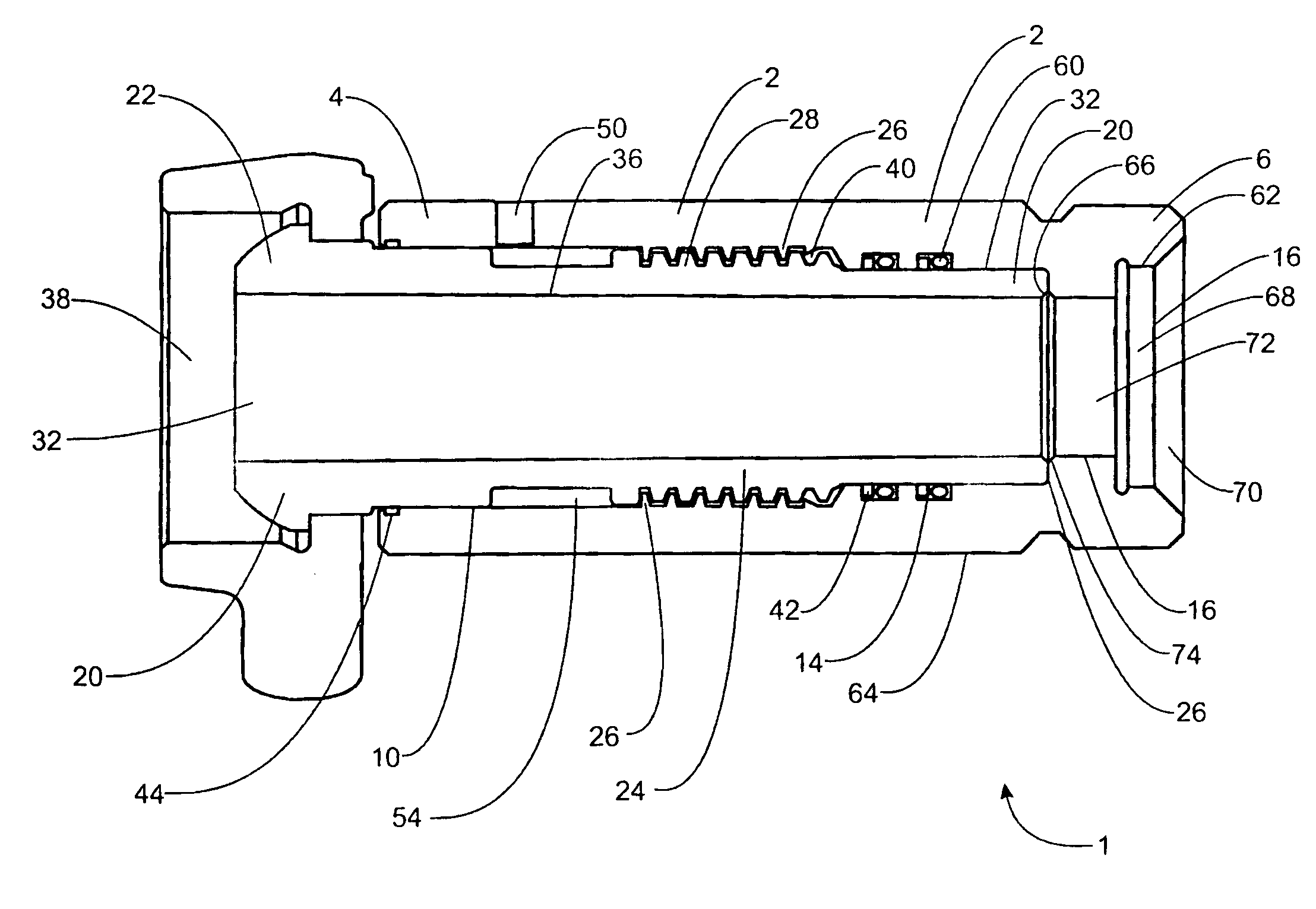 Adjustable Length Discharge Joint for High Pressure Applications