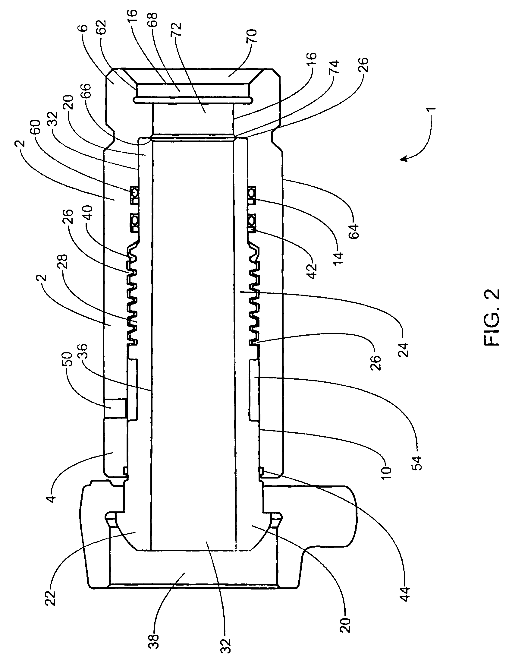 Adjustable Length Discharge Joint for High Pressure Applications