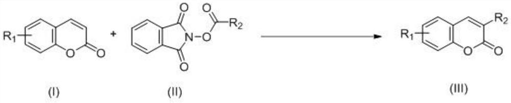 A kind of synthetic method of C-3 alkyl substituted coumarin derivatives