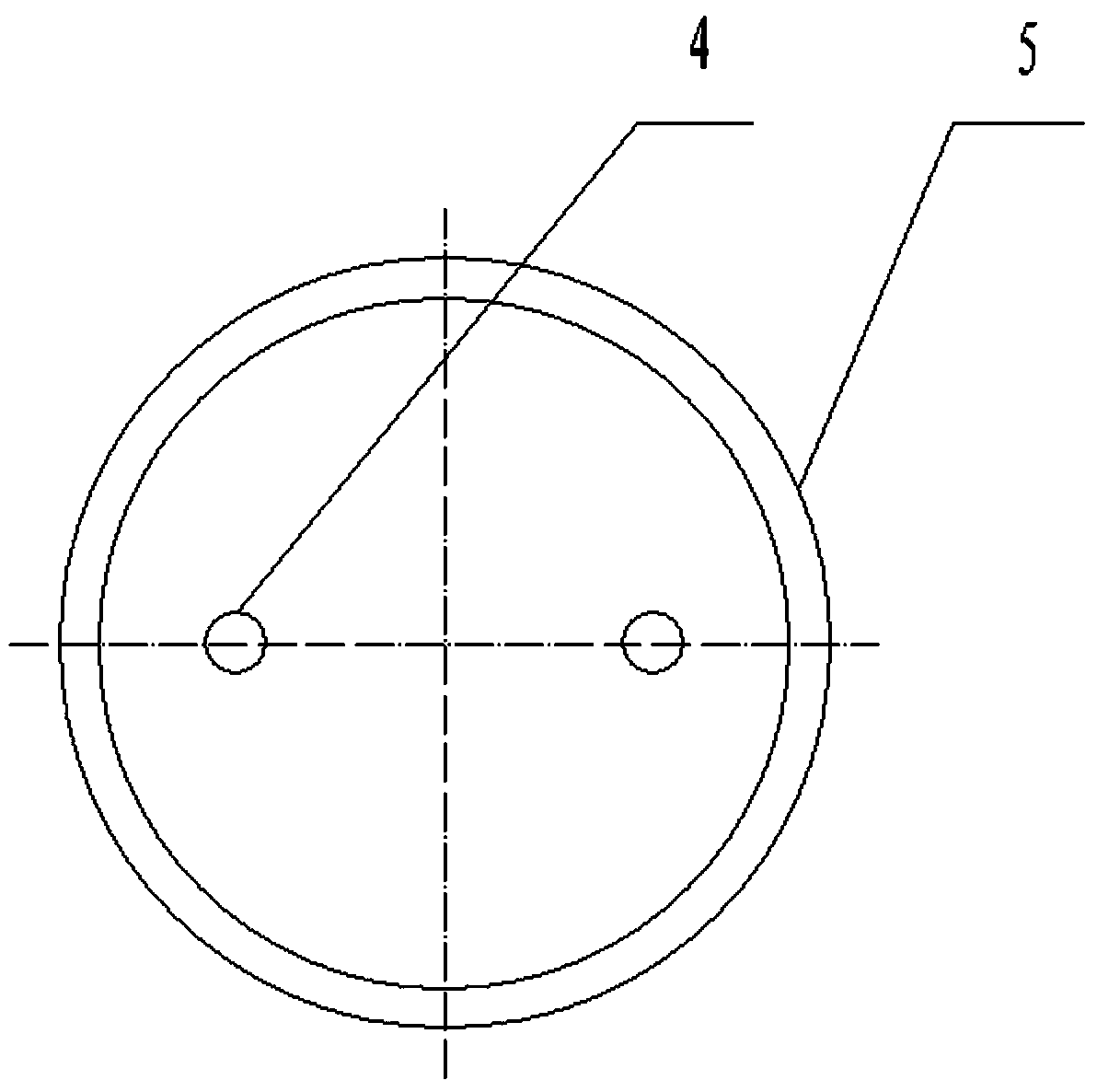 I-shaped inductor used for driving power of LED (Light Emitting Diode) energy-saving lamp