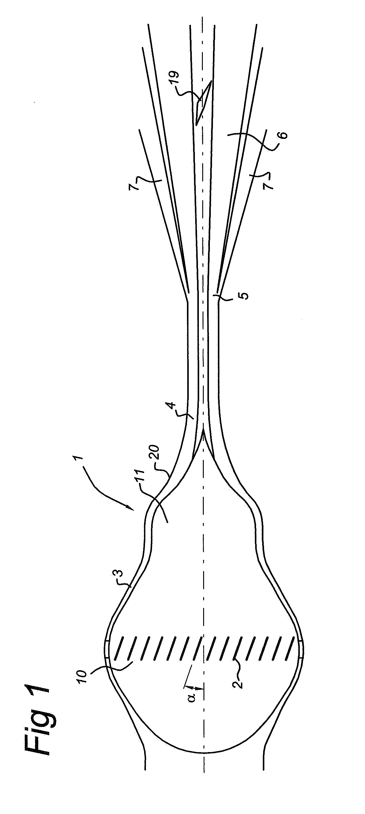 Method of removing carbon dioxide from a fluid stream and fluid separation assembly