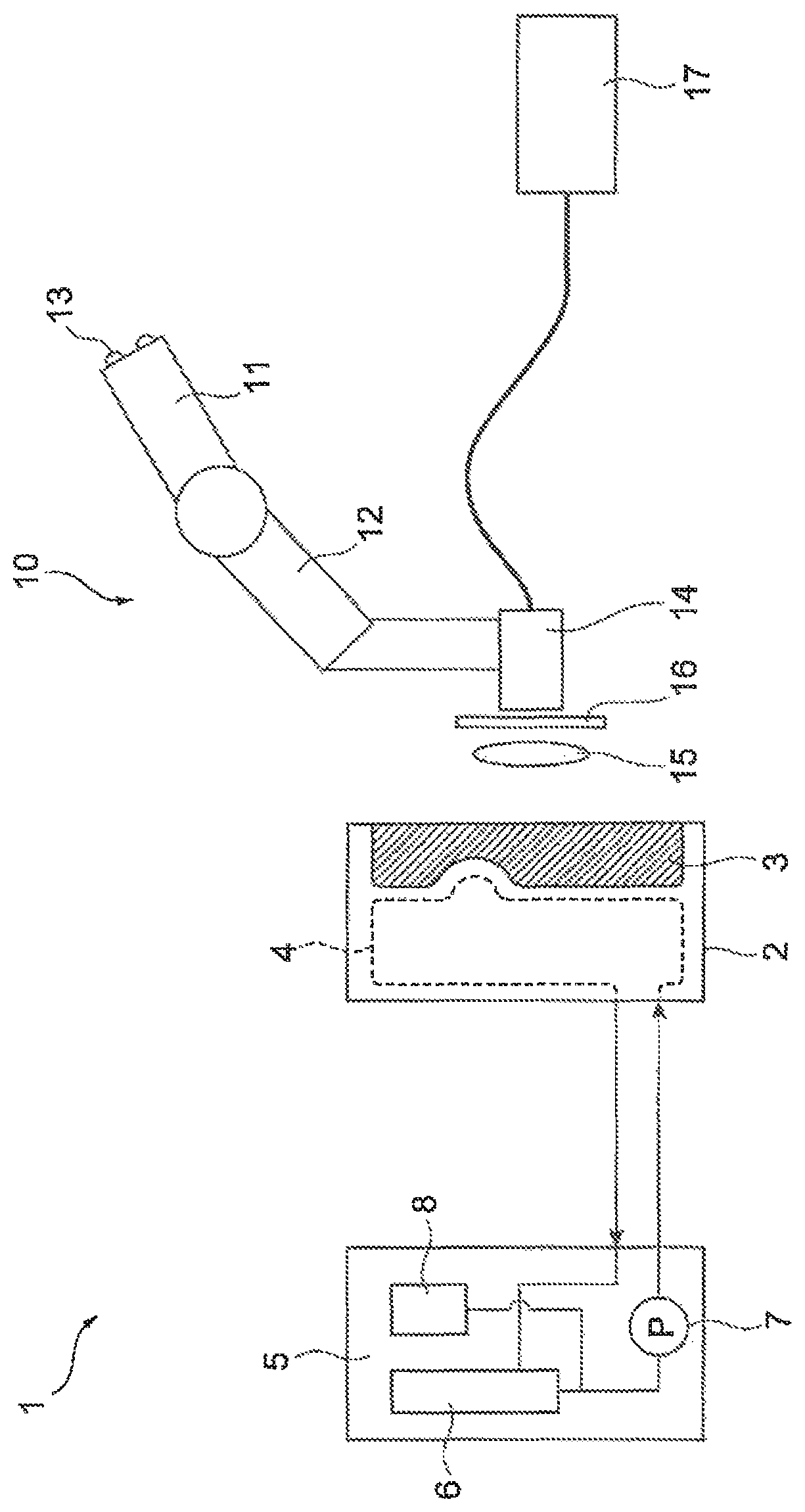 Casting device, method for detecting leakage of refrigerant in casting device, and leakage detection device