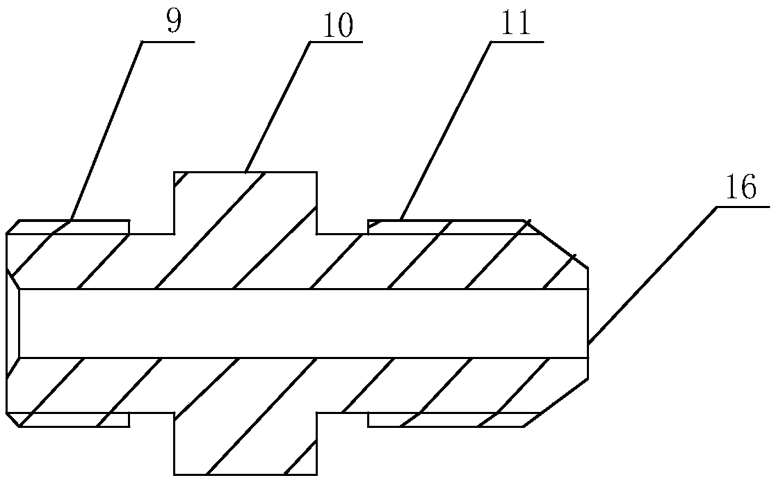 Engine i No. fulcrum detection fixture and its composed detection system