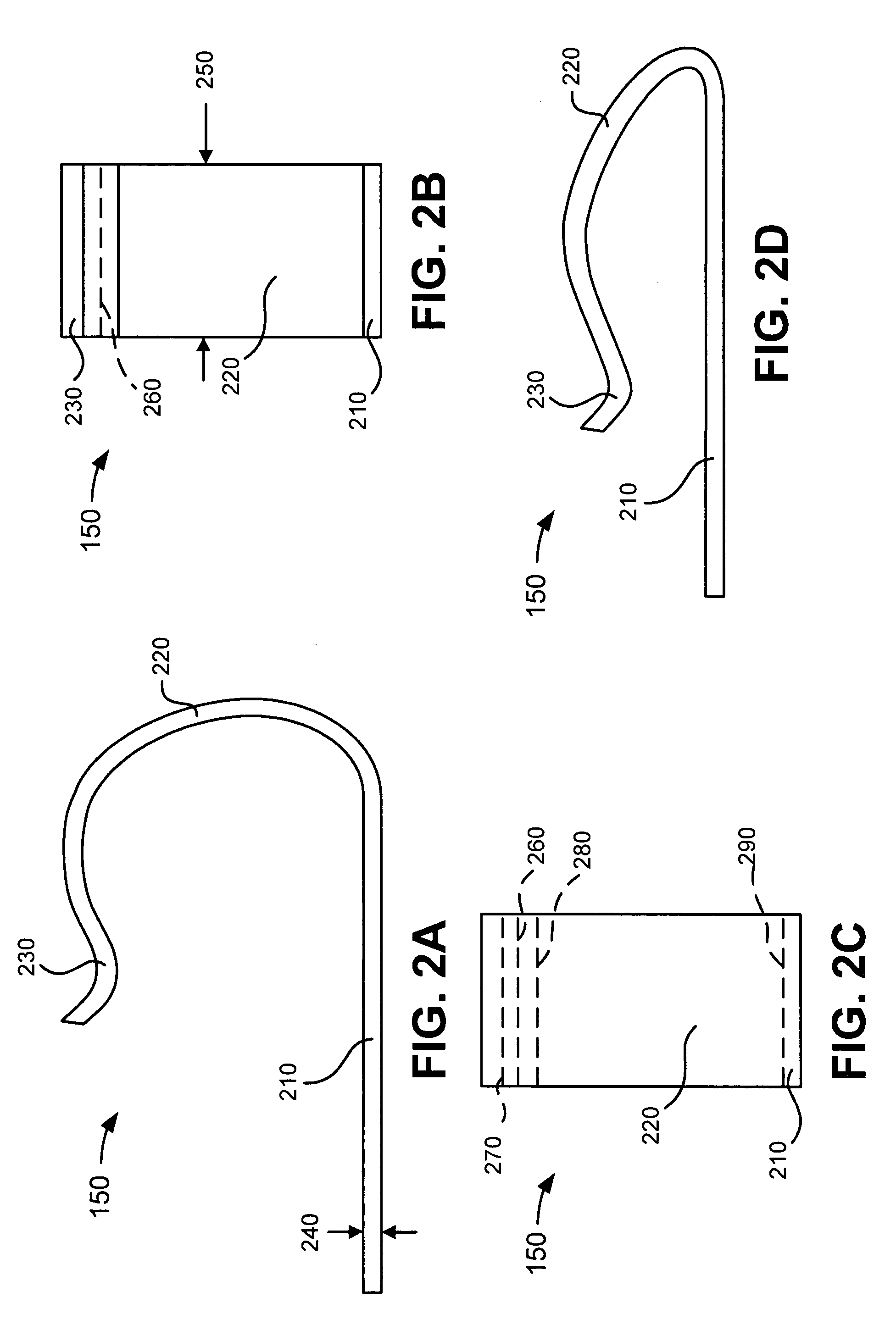 Flexible circuit to board connector