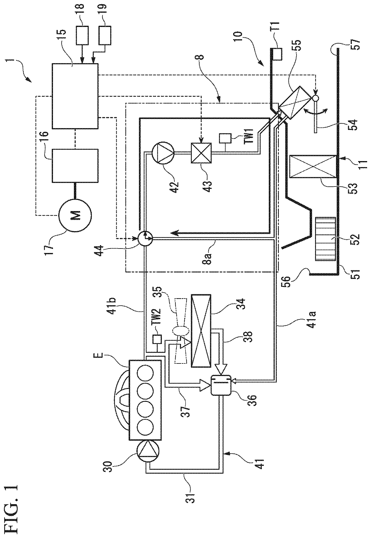 Vehicle equipped with electric motor