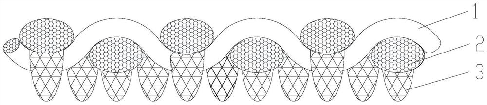 Production method of thin-type needled flannelette and thin-type needled flannelette prepared by production method