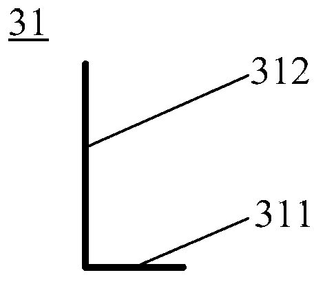 Liquid recoil type two-stage booster rocket body