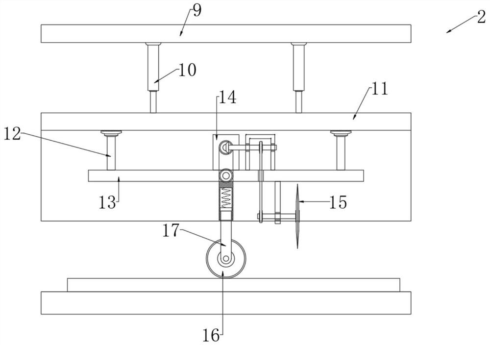 Production line for wood board processing