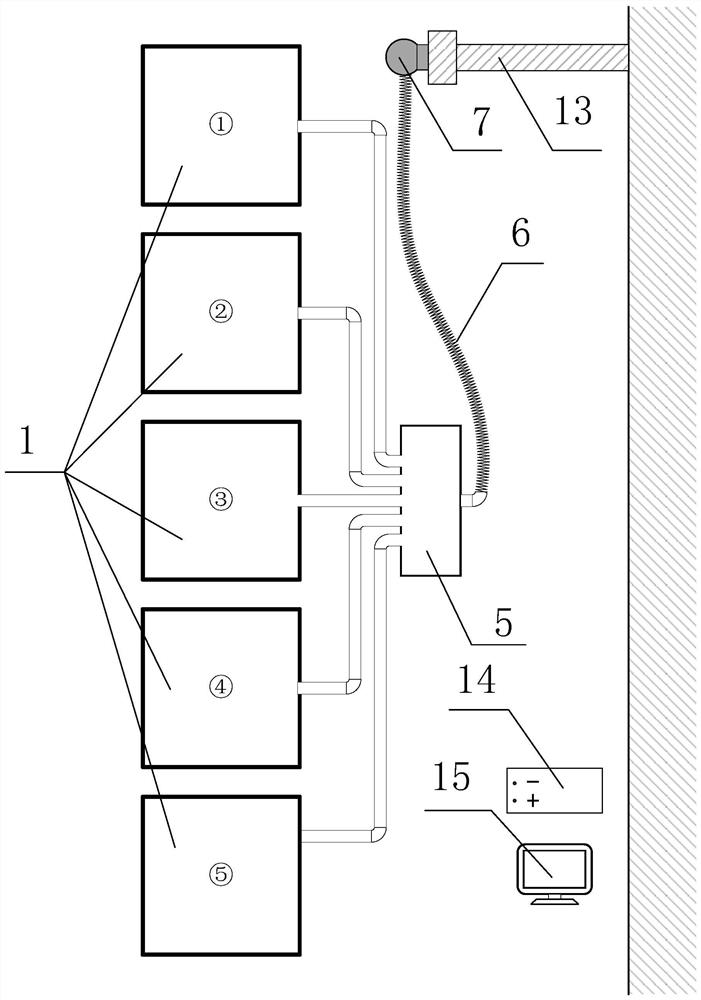 An automatic continuous flow electroplating device and method for the inner wall of a pipe fitting