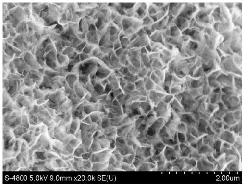 Preparation method of nickel hydroxide nanosheet array material growing on surface of foamed nickel