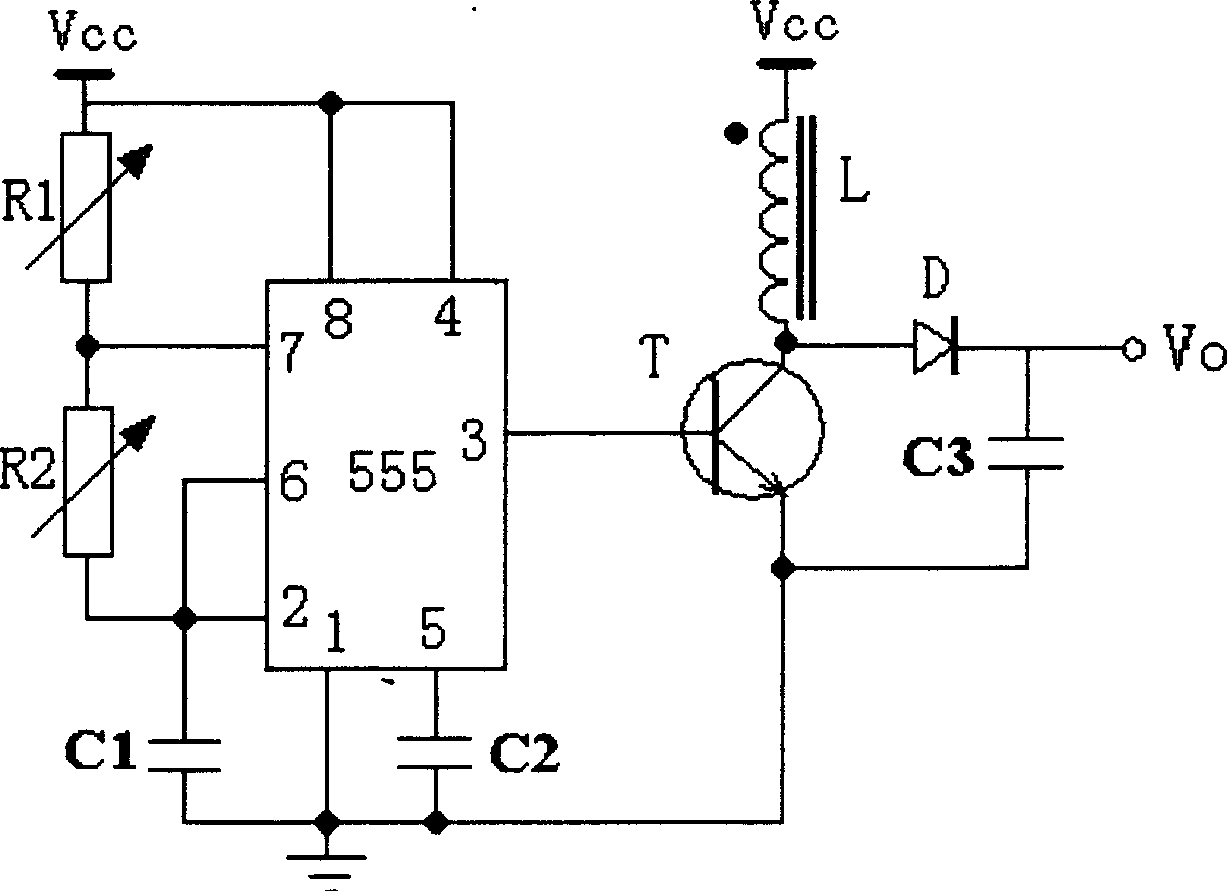 Small inductance boost type DC converter
