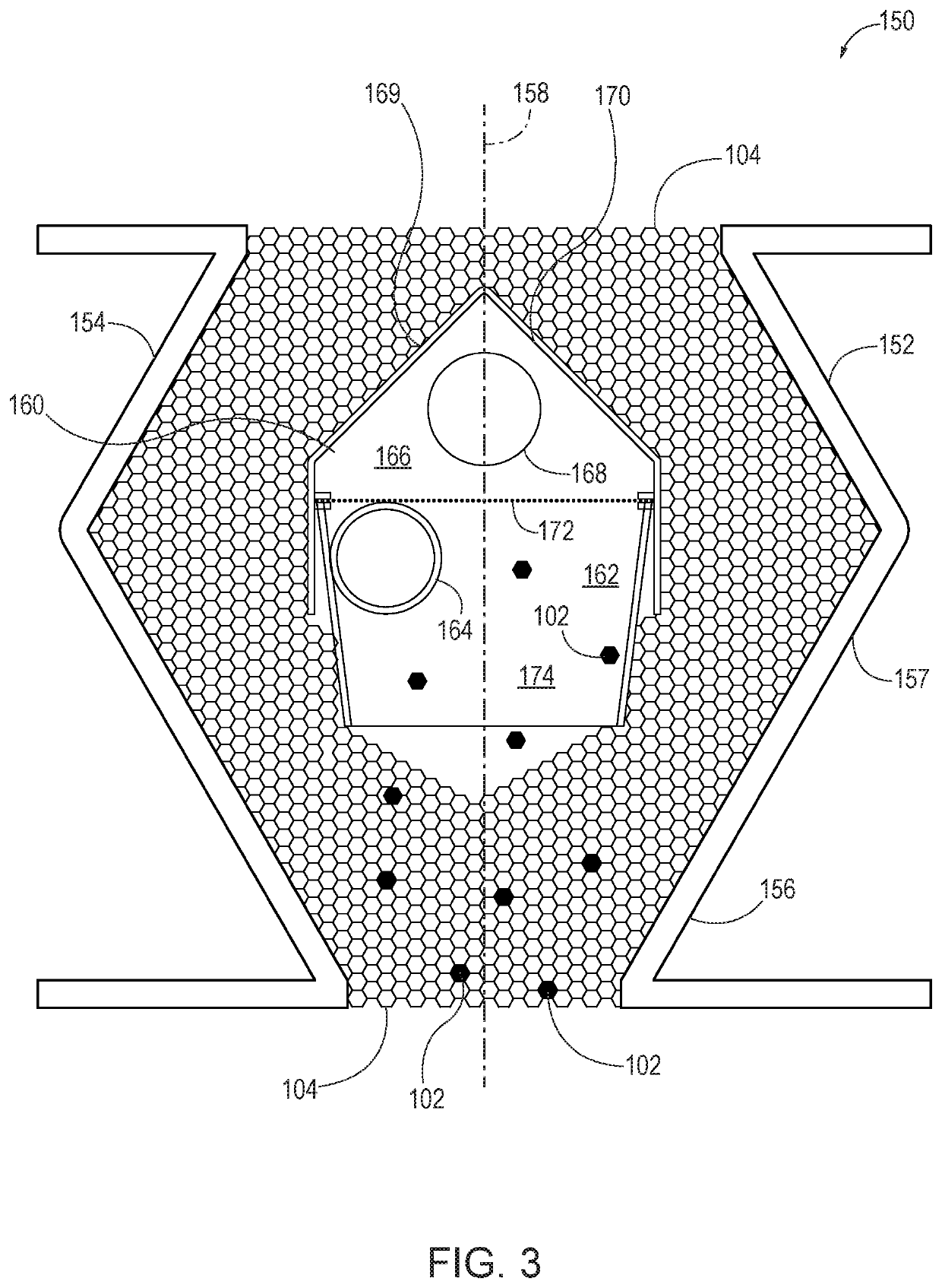 Granular metering system