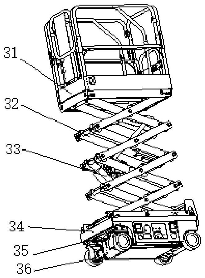 Method and device for load control and full-electric high-altitude operation equipment