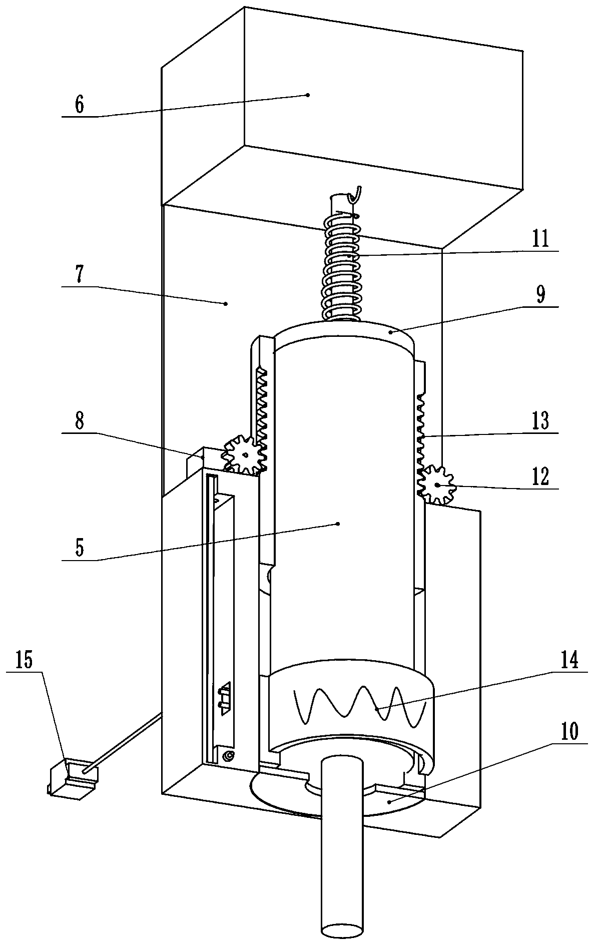 Adjustable ultrasonic coupling agent automatic squeezing device