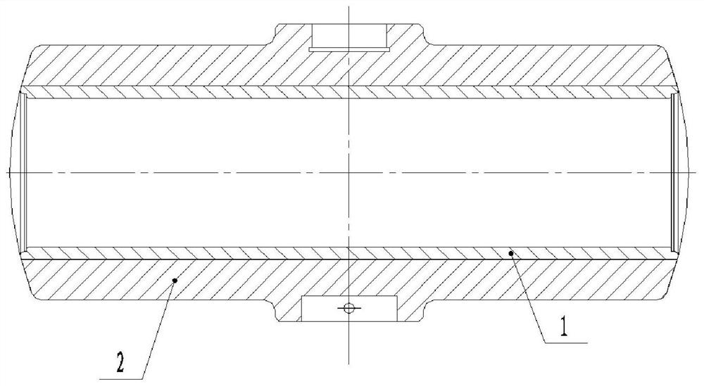 A large interference assembly process for rotating medicine chamber and inner chamber