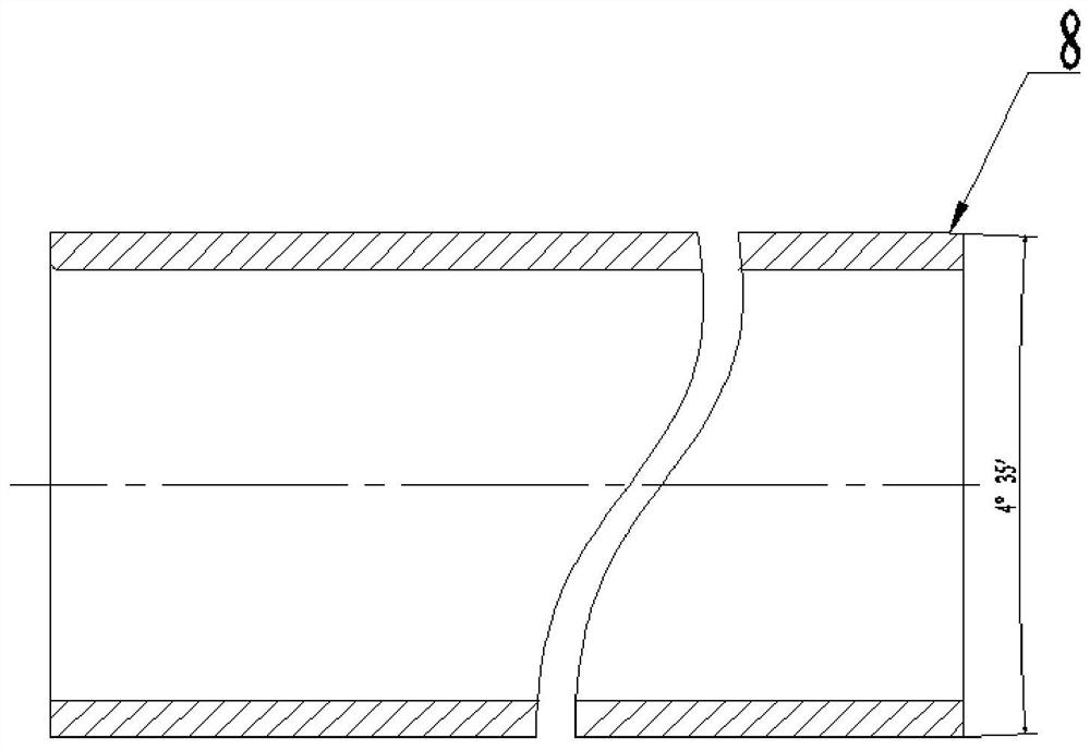 A large interference assembly process for rotating medicine chamber and inner chamber