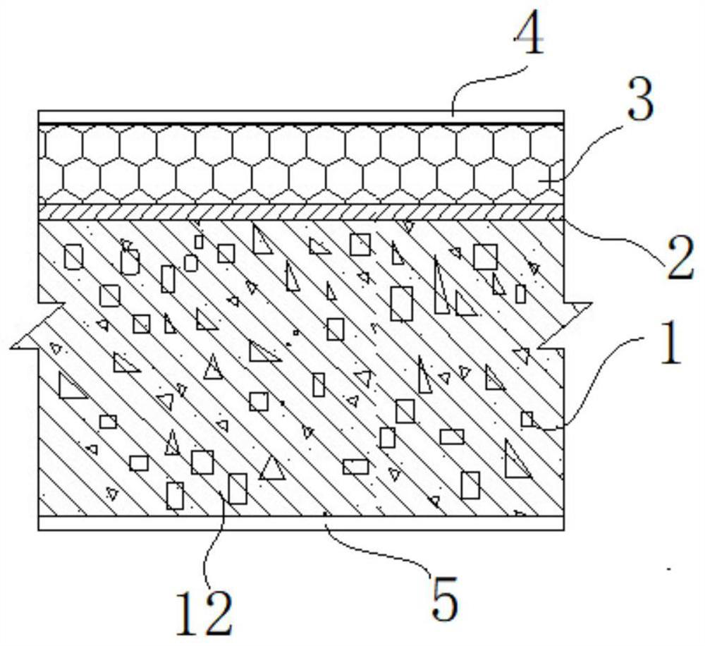 3D type soft heat preservation floor and manufacturing process thereof