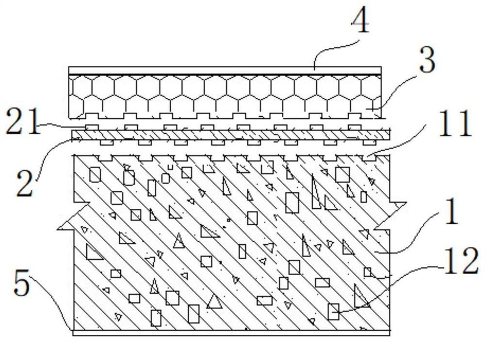 3D type soft heat preservation floor and manufacturing process thereof