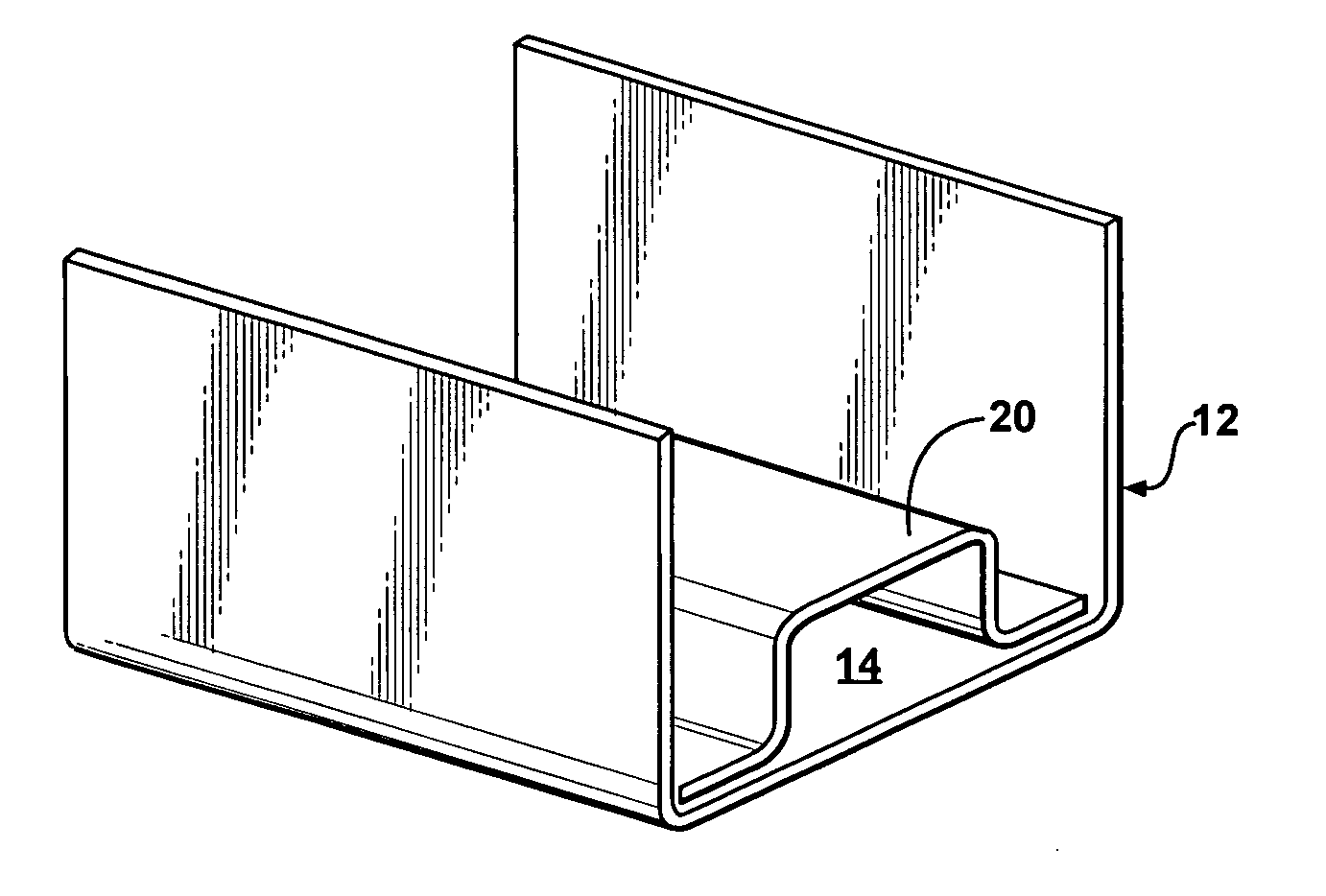 Method for manufacturing a reinforced structural component, and article manufactured thereby