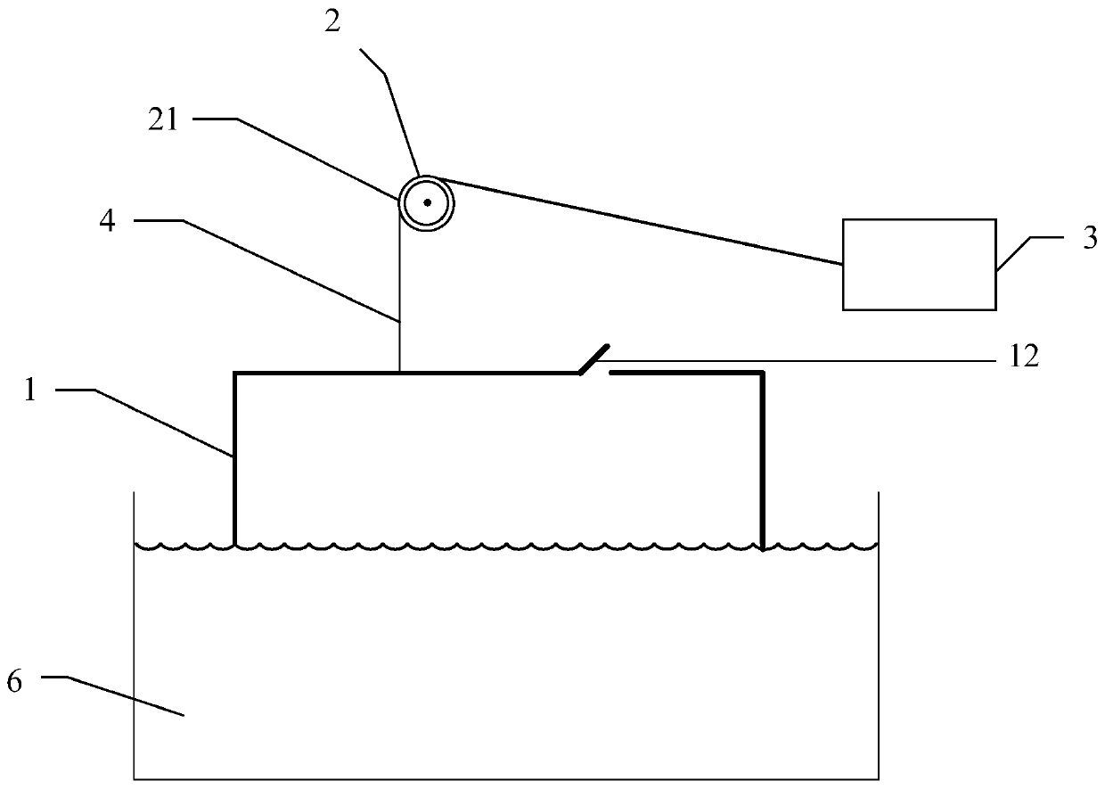 Artificial wave making device and artificial wave making method