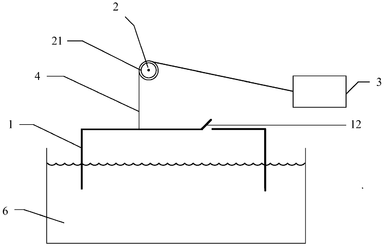 Artificial wave making device and artificial wave making method