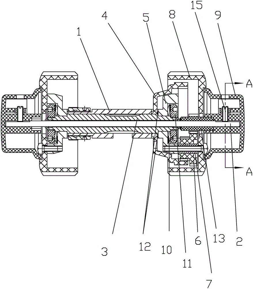 Focusing structure of coarse-fine-tuning coaxial microscope