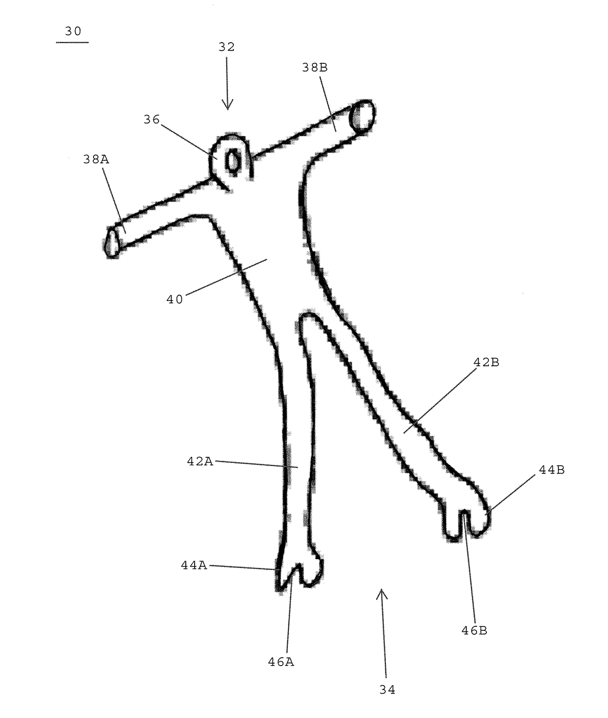 Tongue suspension system with hyoid-extender for treating obstructive sleep apnea