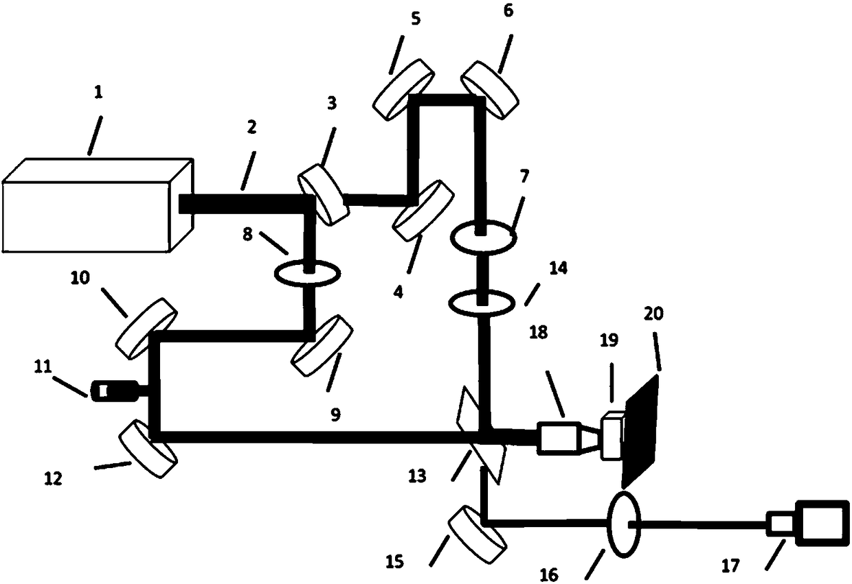 Femtosecond laser direct writing preparation method of a two-dimensional submicron butterfly metal microstructure