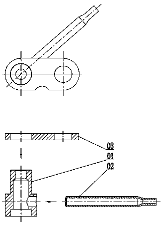 Automatic assembling machine for piston cooling nozzle