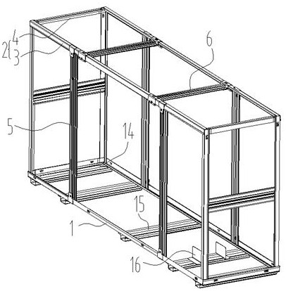 Packing box structure and manufacturing method thereof