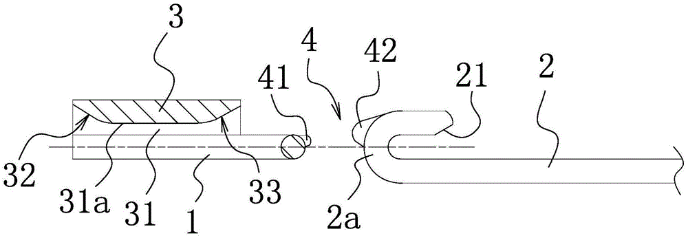 Self-fastening structure of bra back buckle and bra and its self-fastening method