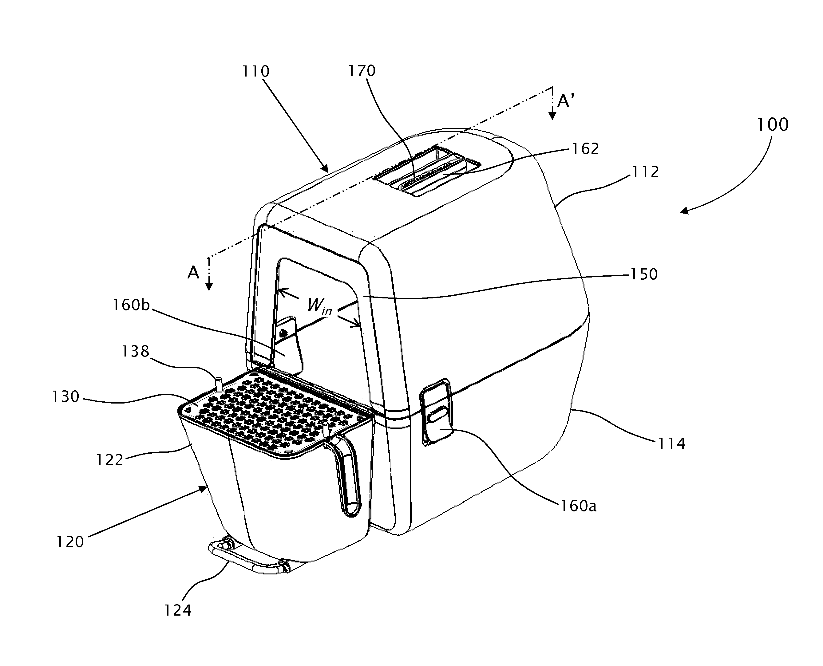 Animal litter box