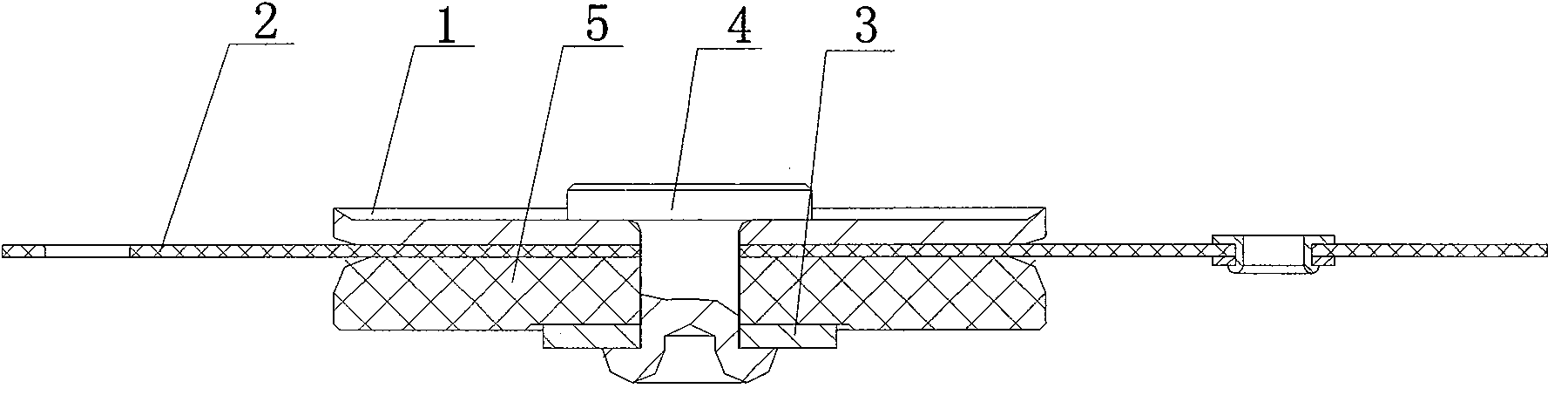 Diaphragm structure used for pulse valve