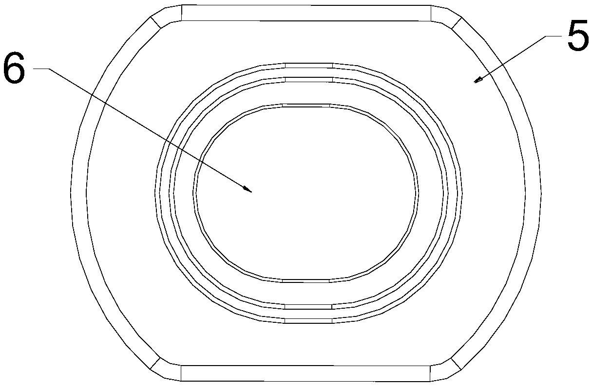 Seat basin angle adjusting structure