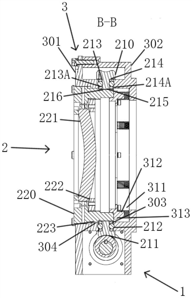 Focusing device for space deep hypothermia optical remote sensing instrument