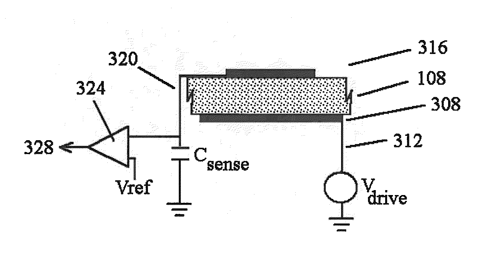 Capacitive sensing keyboard