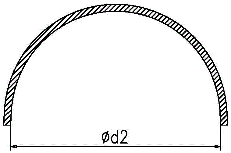 High temperature alloy plate bending die