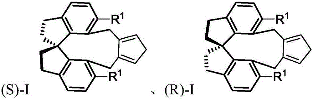 Spiro-framework-based cyclopentadiene compounds, rhodium complexes, and synthesis method and application thereof