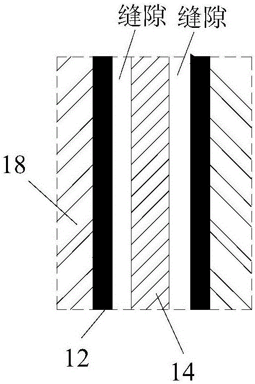 Array substrate, manufacturing method thereof and curved surface liquid crystal display panel