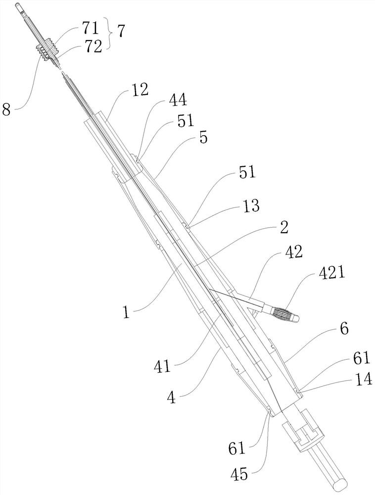 Hemostasis auxiliary electrocoagulation biopsy forceps