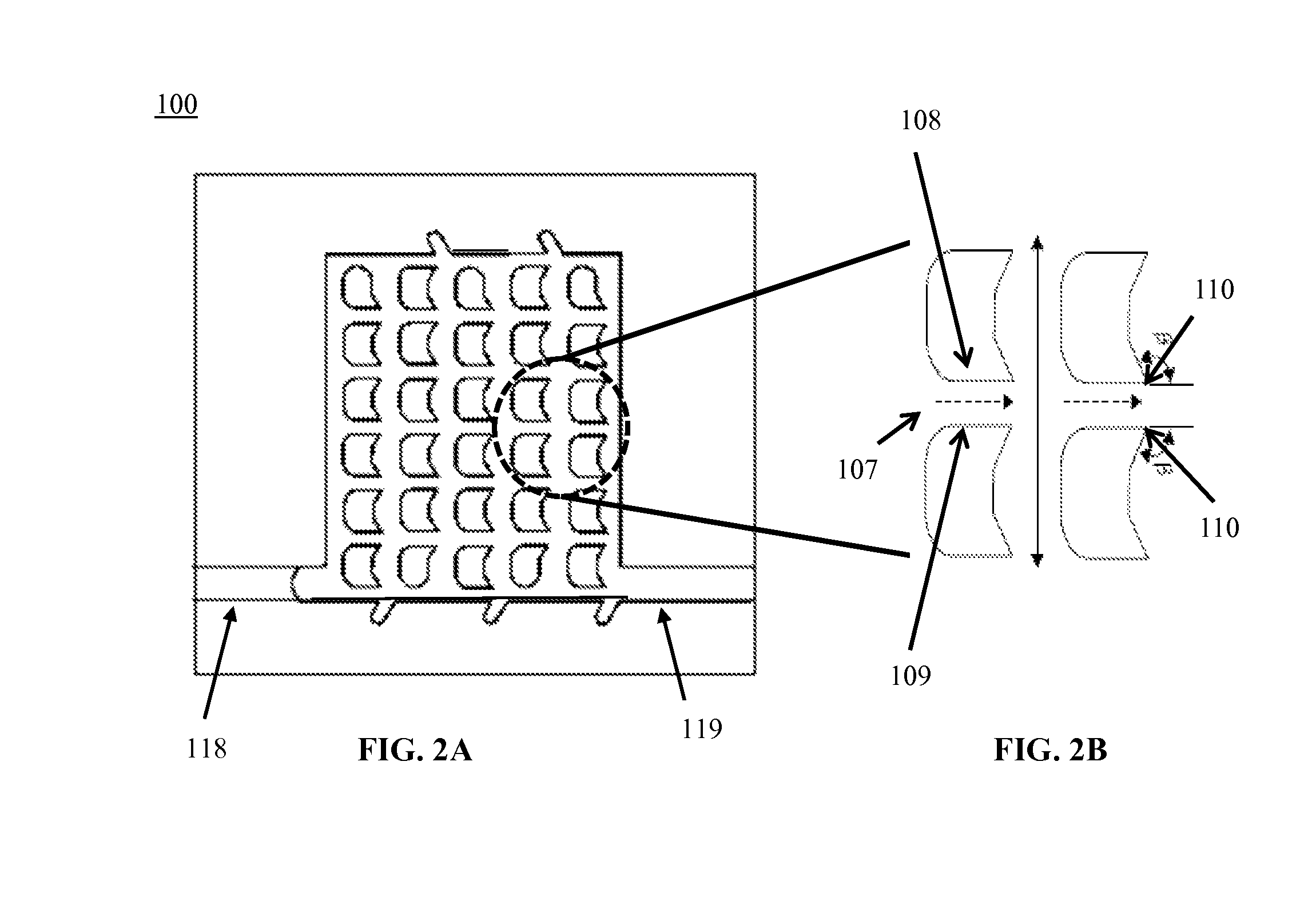 Microstructured micropillar arrays for controllable filling of a capillary pump
